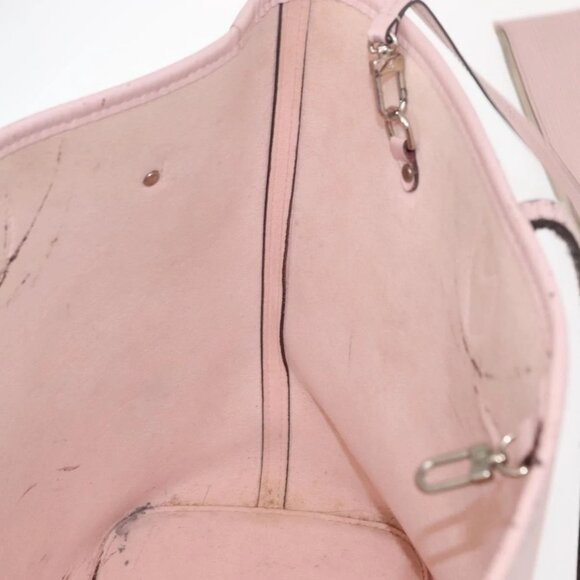 LOUIS VUITTON Epi Neverfull MM Tote Bag Rose Claire M41091 LV Auth gh1062 - Picture 12 of 16